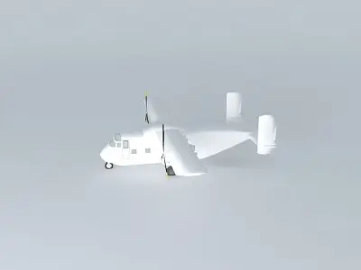 Template Short SC.7 Skyvan 3100 Free 3D model