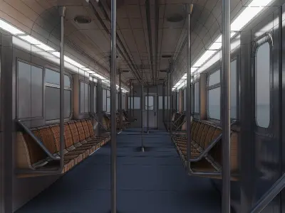 R62 KAWASAKI NYC Subway 3D model