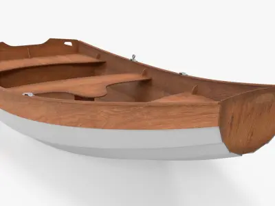 Rowboats Collection 3D model