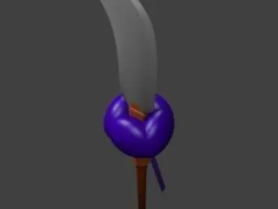 Simple Fantasy Spear Free 3D model
