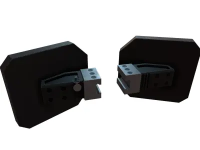 Rifle Shields  Low-poly 3D model