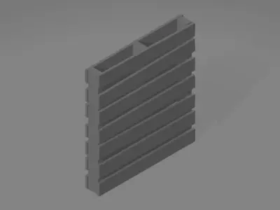 Free Untextured Pallet Free 3D model