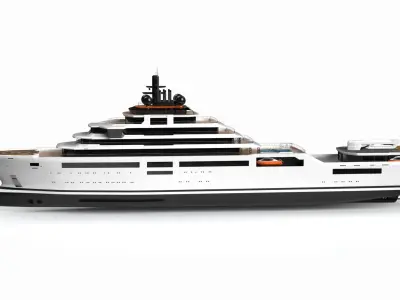 Willie Explorer Research Vessel 3D model