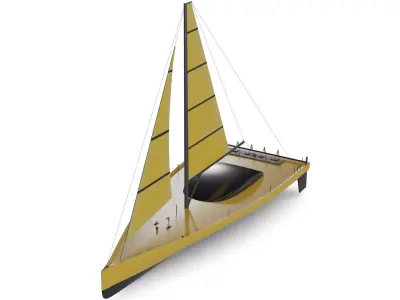 Dinghy 3D model