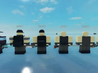 ROBLOX Ranger Troop RBXM FILE Low-poly 3D model