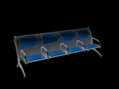 Airport Misc Pack - 16 Models Low-poly 3D model