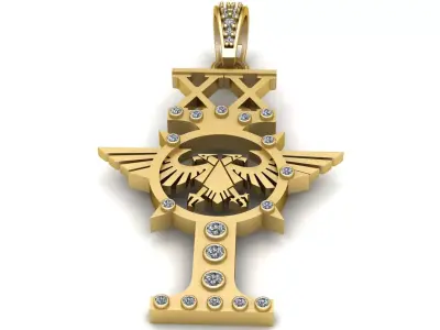 Imperial Aquila Inquisitorial Seal 3D print model