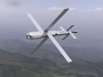 Uvision Hero 120 Suicide Drone 3D model