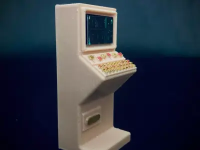 Sci Fi Computer Console 6  3D print model