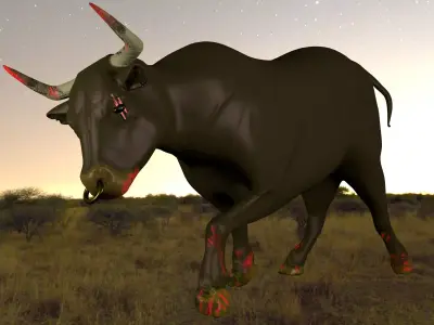 Bull killer 3D model