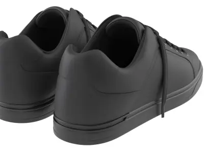  Generic Black Sneakers 
