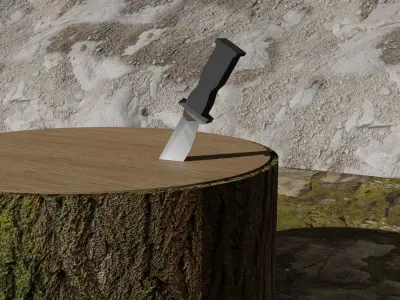 Low Poly Weapon Pack Free low-poly 3D model