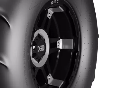 Sand Slinger Tires 3D model