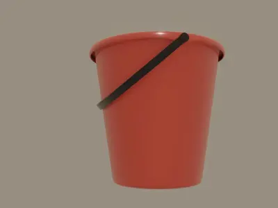 Bucket 3D model purchase