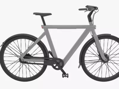 Vanmoof S5 Low-poly 3D model