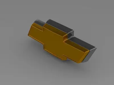 Chevrolet logo 3D model purchase