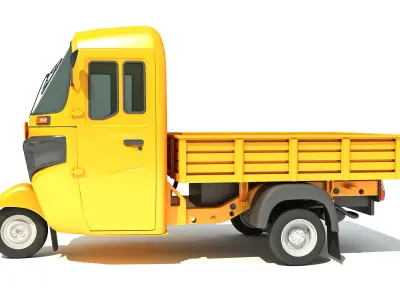 Mini Cargo Pick Up Rickshaw Maxima 3D model