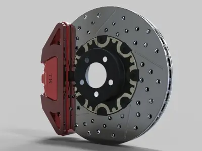 Disk Brake 3D model