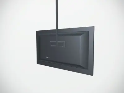 AndOn Display TV Low-poly 3D model