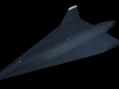 WZ-8 UAV 3D model