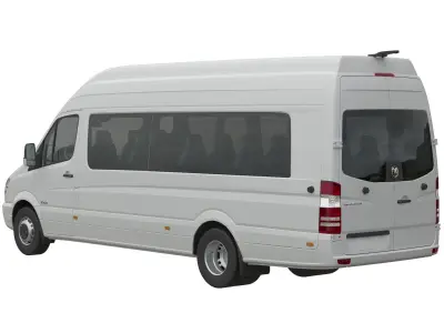 Dodge Sprinter 3500 Minibus L4H3 3D model