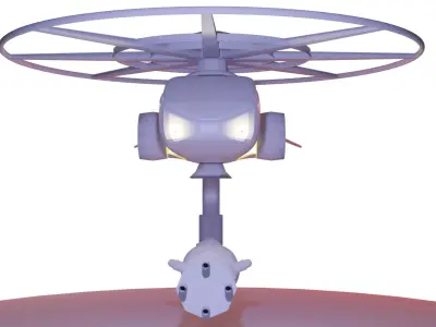 Hitech Drone 3D model