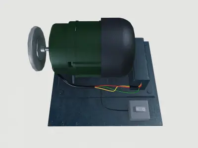 Stone Grinder 3D model