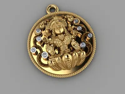 FASHON PENDANT 3D model
