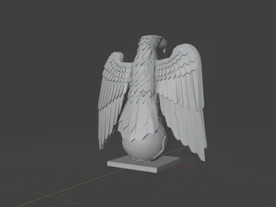 Germania - Reich Adler WW2 3D model