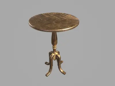 Vintage Table 3D model purchase