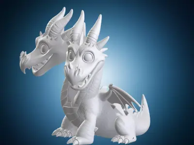 Barf and Belch How to Train Your Dragon 3D print model