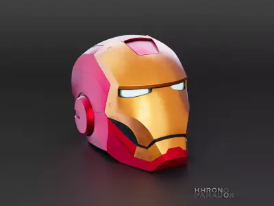 Mk 3 helmet Low-poly 3D model