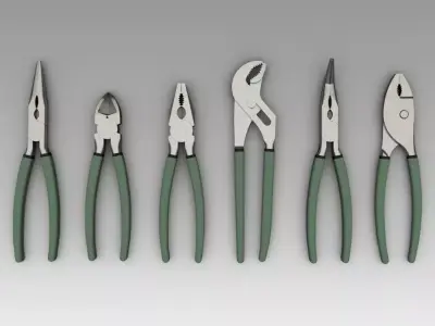 Pliers  3D model purchase