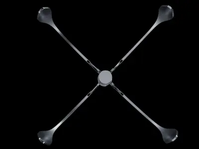 Metal Claw 2 with RIG 3D model