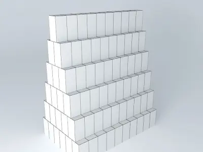 Cement Blocks  Free 3D model