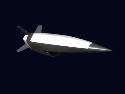 Hypersonic Attack Cruise Missile HACM 3D model