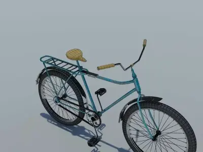 Bicycle Free 3D model shop