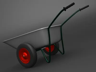 Wheelbarrow4 wheelbarrow 3D model