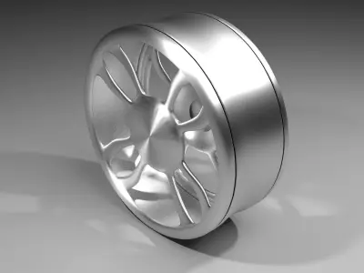 Wheel Rim 1 3D model