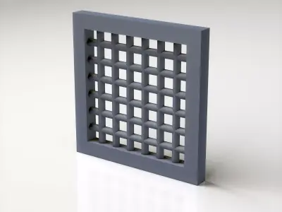 Grating Generator Cinema 4D Plugin Create Grids Louvers Blinds 3D model