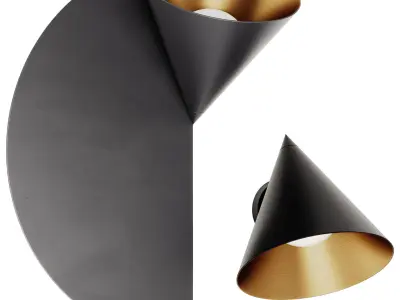 Rubi Duo and Mono wall lamp by Robin 3D model