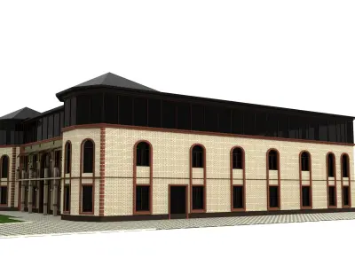Private House 3D model 3