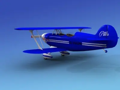 Pitts Special 3D model get