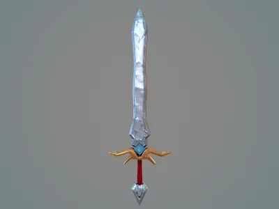 Stylized Fantasy Sword Pack 3D model