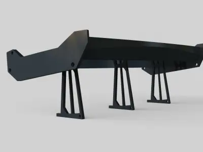 spoiler auto garage tuning vol2 3D model