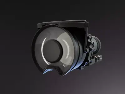 PVS27 Magnum Universal Night Sight Low-poly 3D model