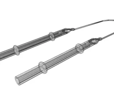 ChainStick - Bamboo 3D model