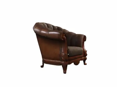  3d Render A Classic Modern Armchair   3D model