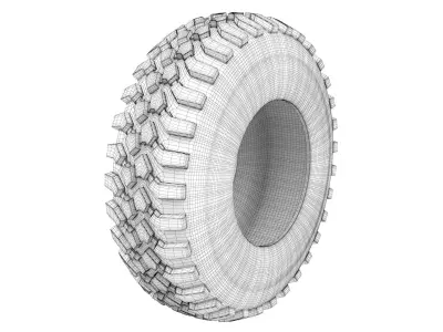 Tire 17 3D model