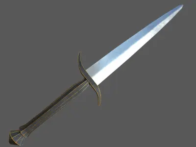 Weapon Bundle Swords and Dagger 3D model
